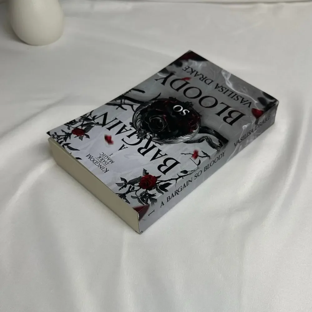 A Bargain So Bloody Vasilisa Drake OOP Indie Paperback Vampire Romantasy